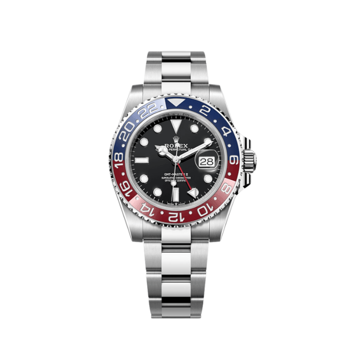 Rolex GMT Master II Pepsi 126710BLRO - Oyster Steel Bracelet - WRISTWURX